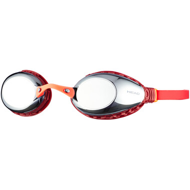 Gafas de natación HEAD HCB FLASH MIRRORED Plata/Rojo 0